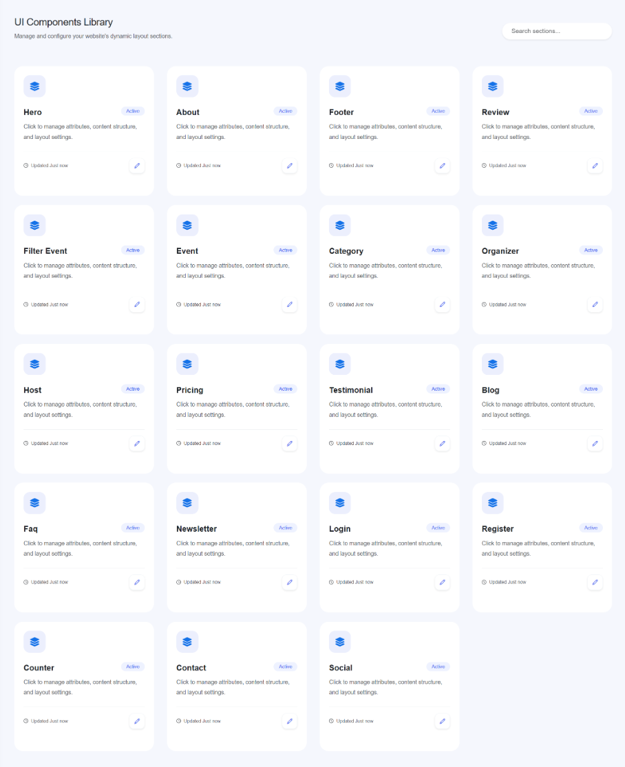 UI Components Library